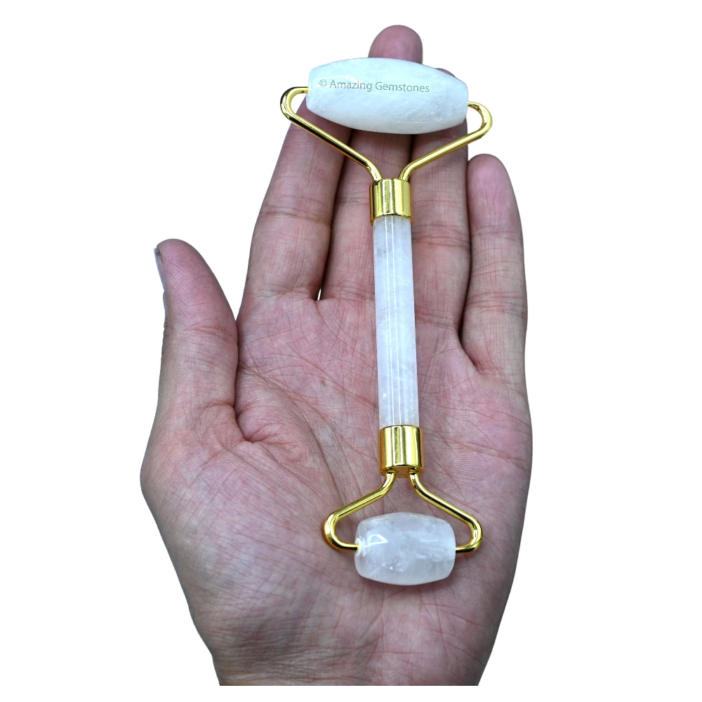 Clear Quartz Face Roller