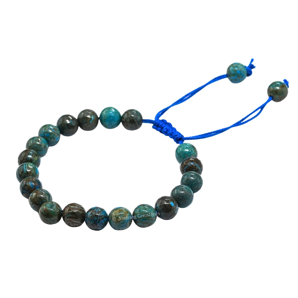 Chrysocolla Bracelet (Faceted-Adjustable)