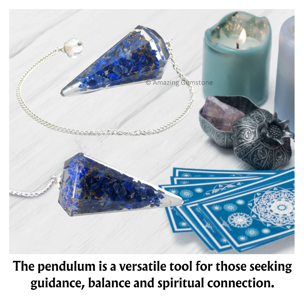Lapis Lazuli Orgone Pendulum