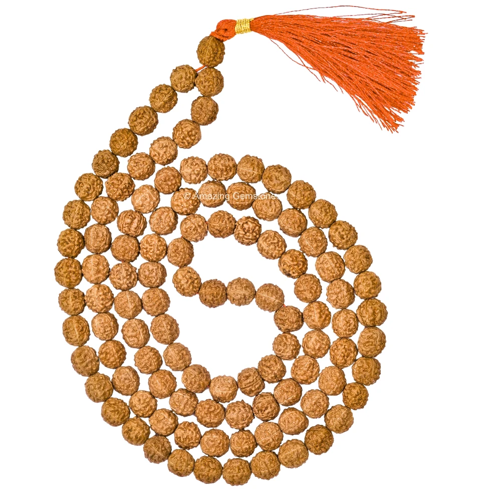 9mm Rudraksha Mala (Without Knot)