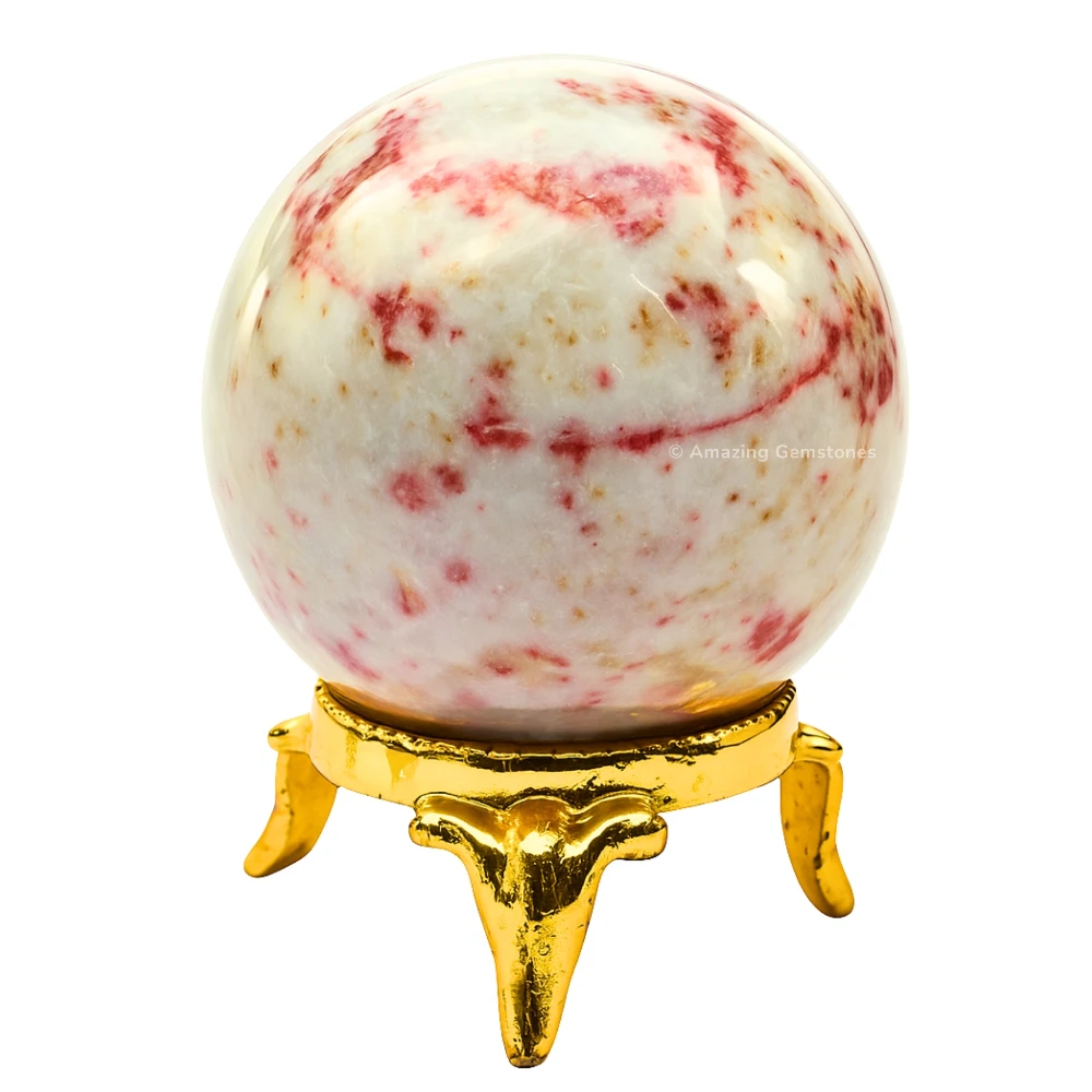 Cinnabarite Sphere (1.5 Inch)