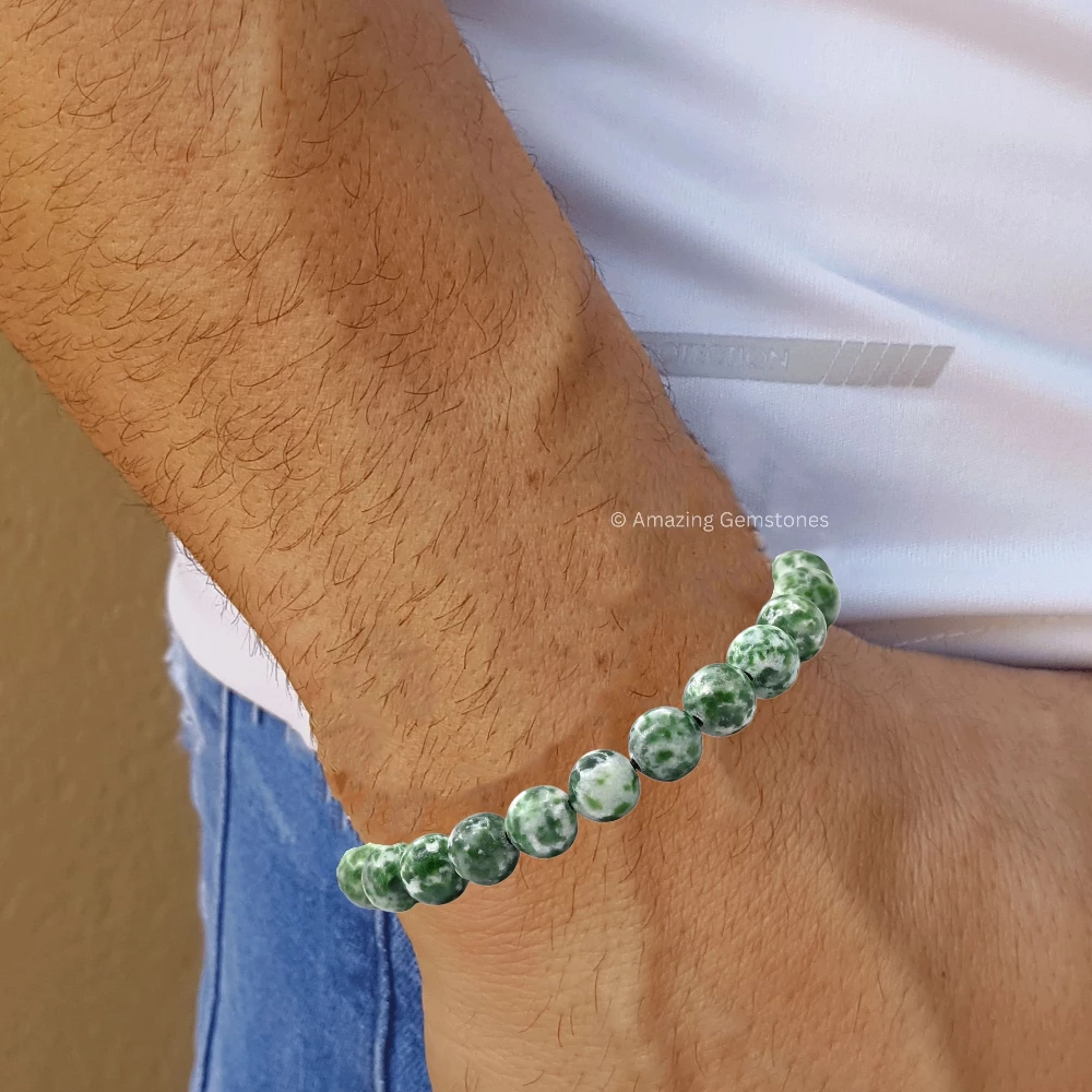 Tree Agate Bracelet (Adjustable)