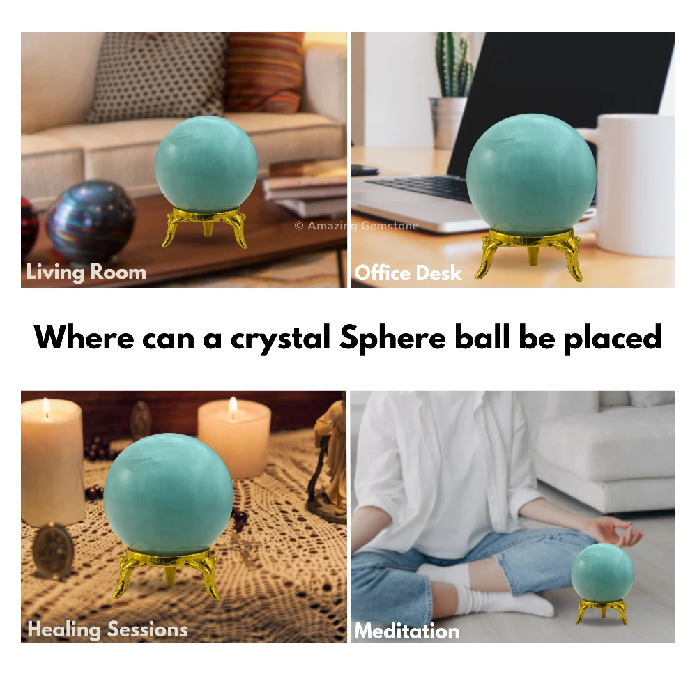Amazonite Sphere (2 Inch)