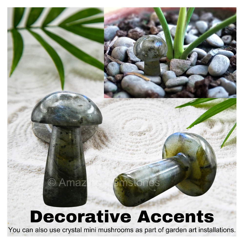 Labradorite Crystal Mushroom
