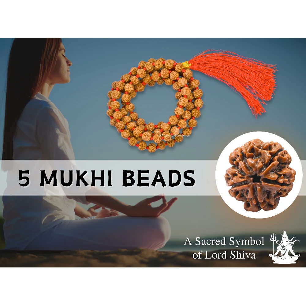 6mm Rudraksha Mala (Hand Knotted)