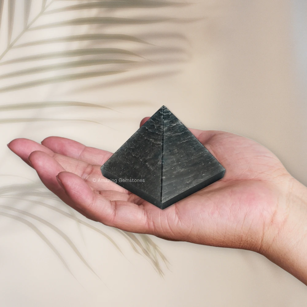 Blue Aventurine Pyramid (1.5 Inch)