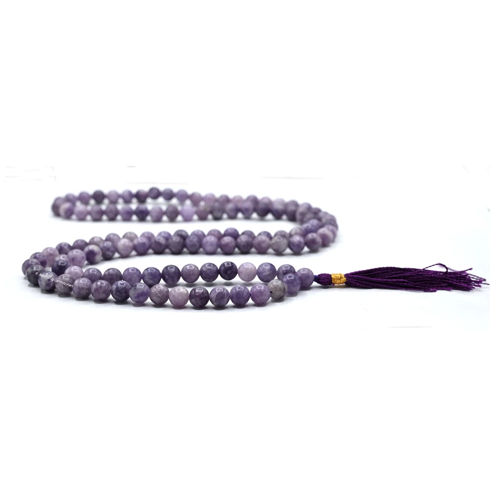 Lepidolite Mala (Without Knot)