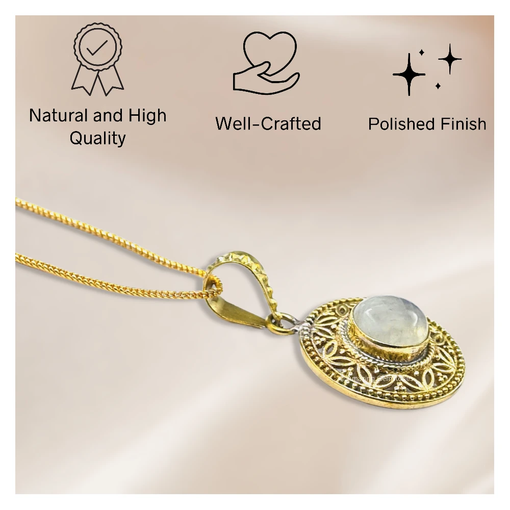 Clear Quartz Bead Necklace Premium