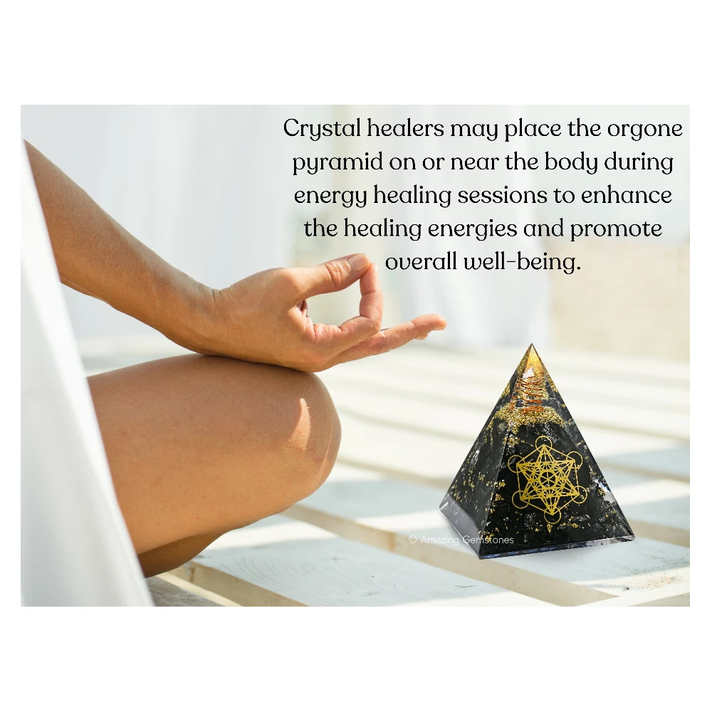 Black Tourmaline with Metatron - 70 mm