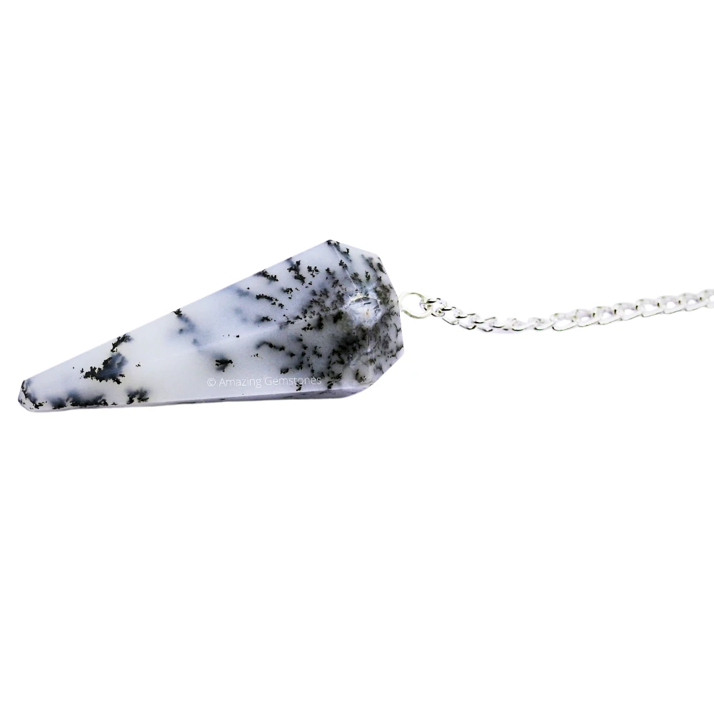 Dendrite Opal Pendulum