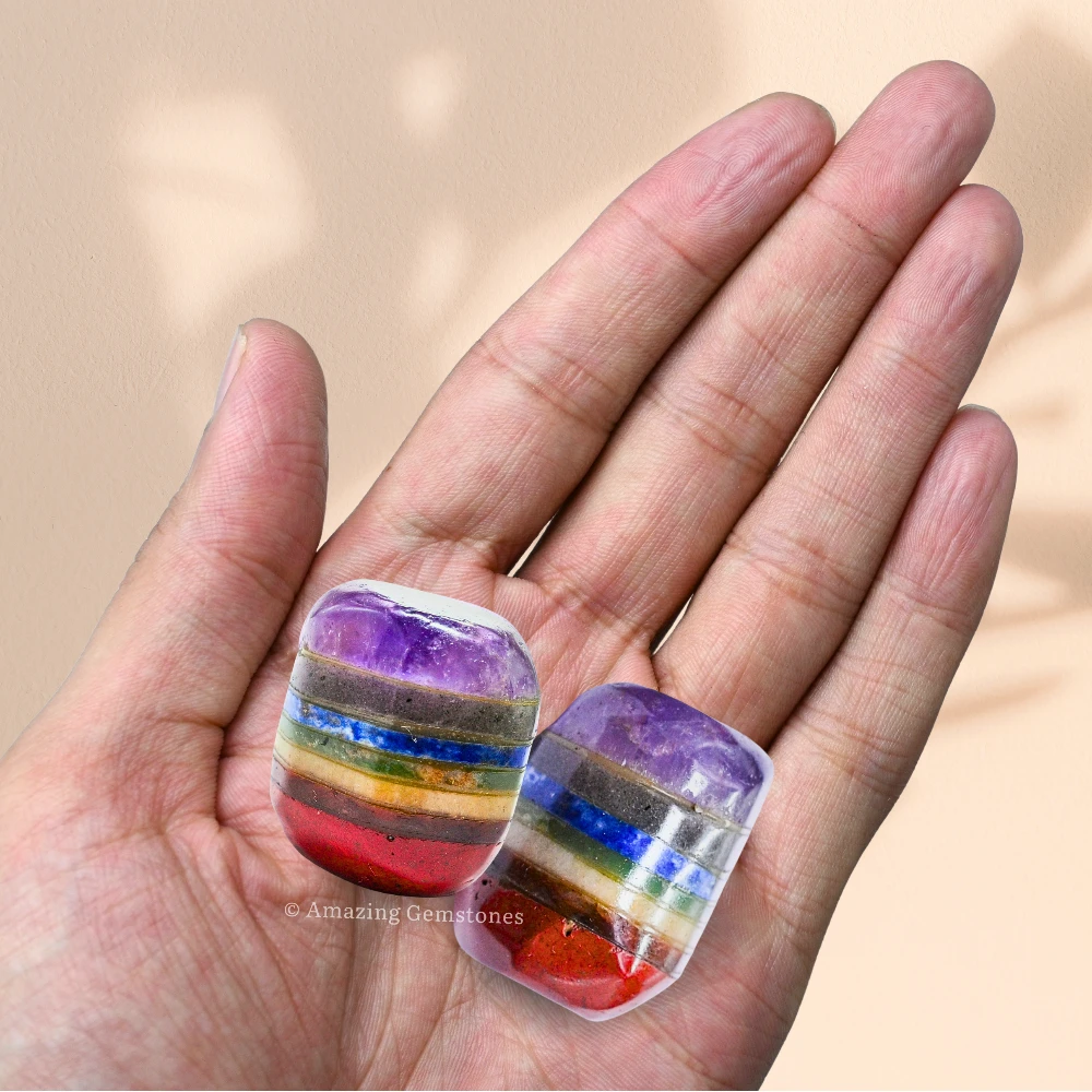 Tumbled Chakra Stone Crystals (1 oz)
