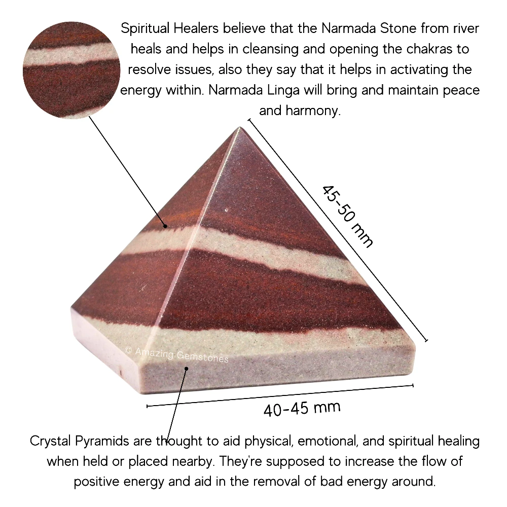 Shiva Lingam Pyramid (2 Inch)