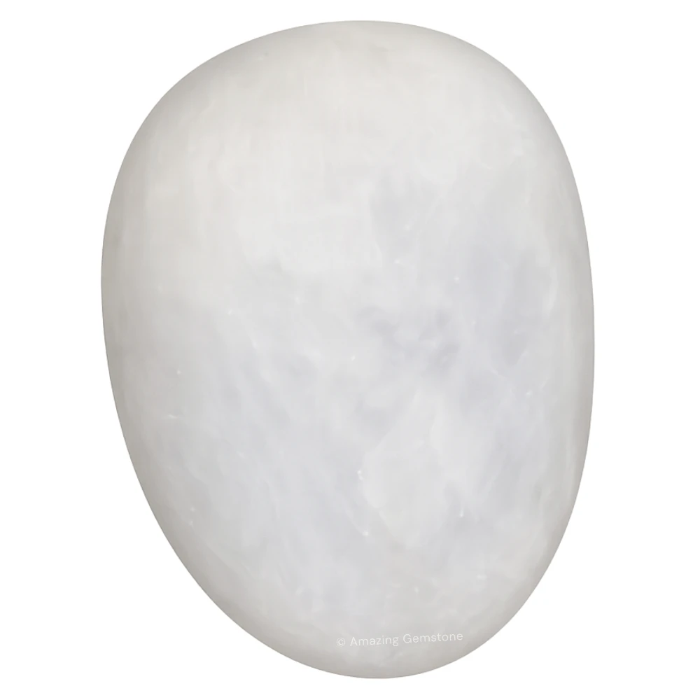 Tumbled Snow White Quartz Crystals Stones (1 oz)