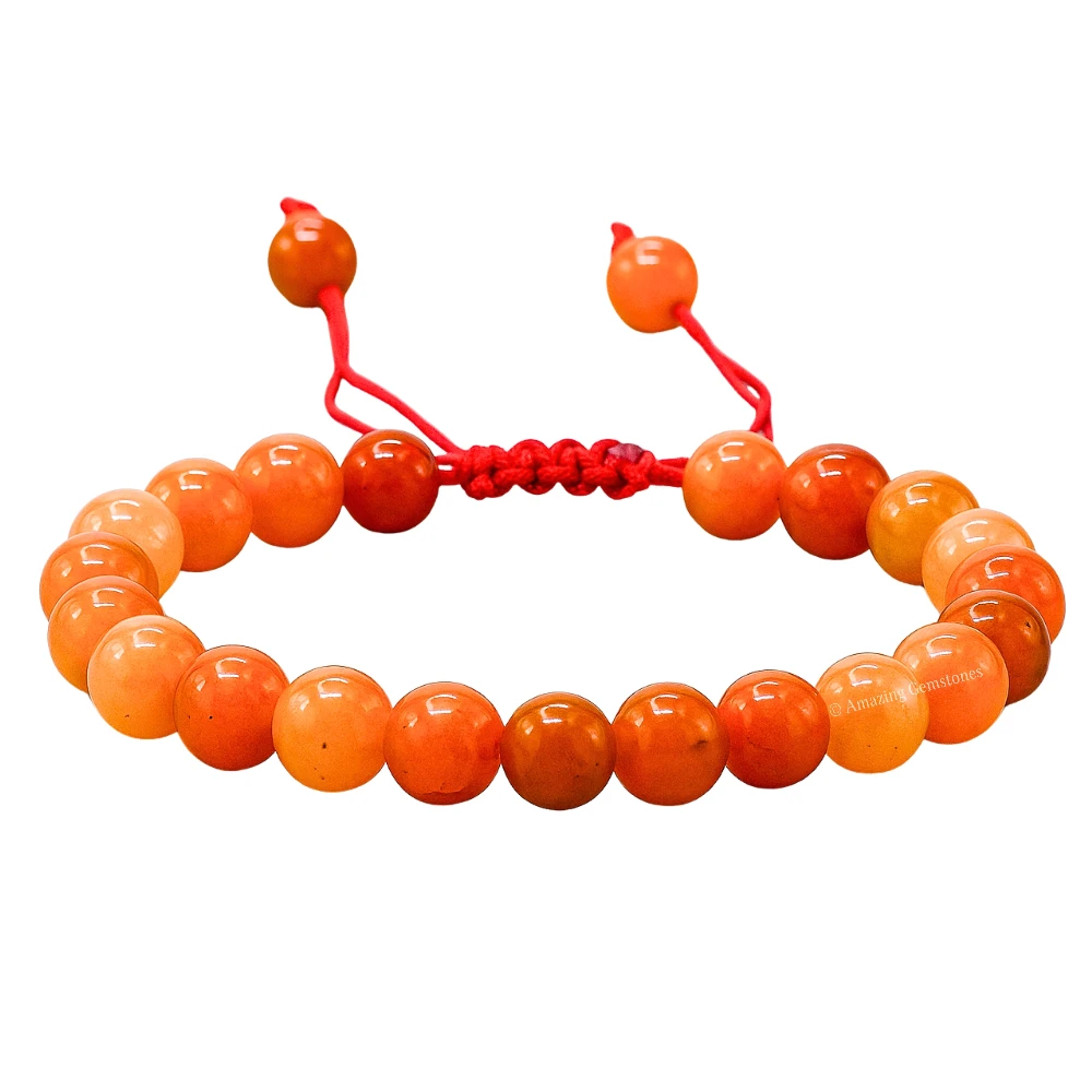 Red Aventurine Bracelet (Adjustable)