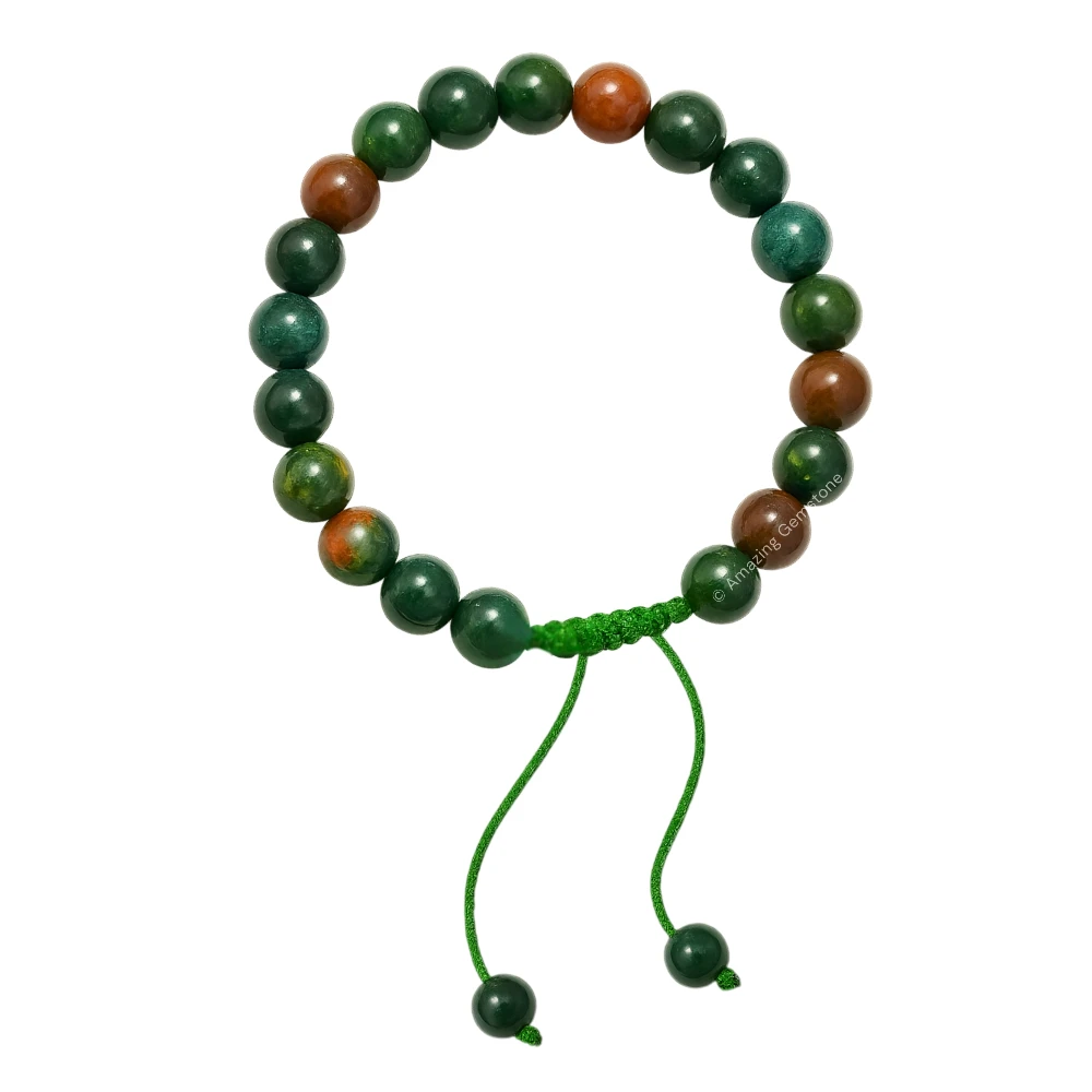Bloodstone Bracelet (Adjustable)