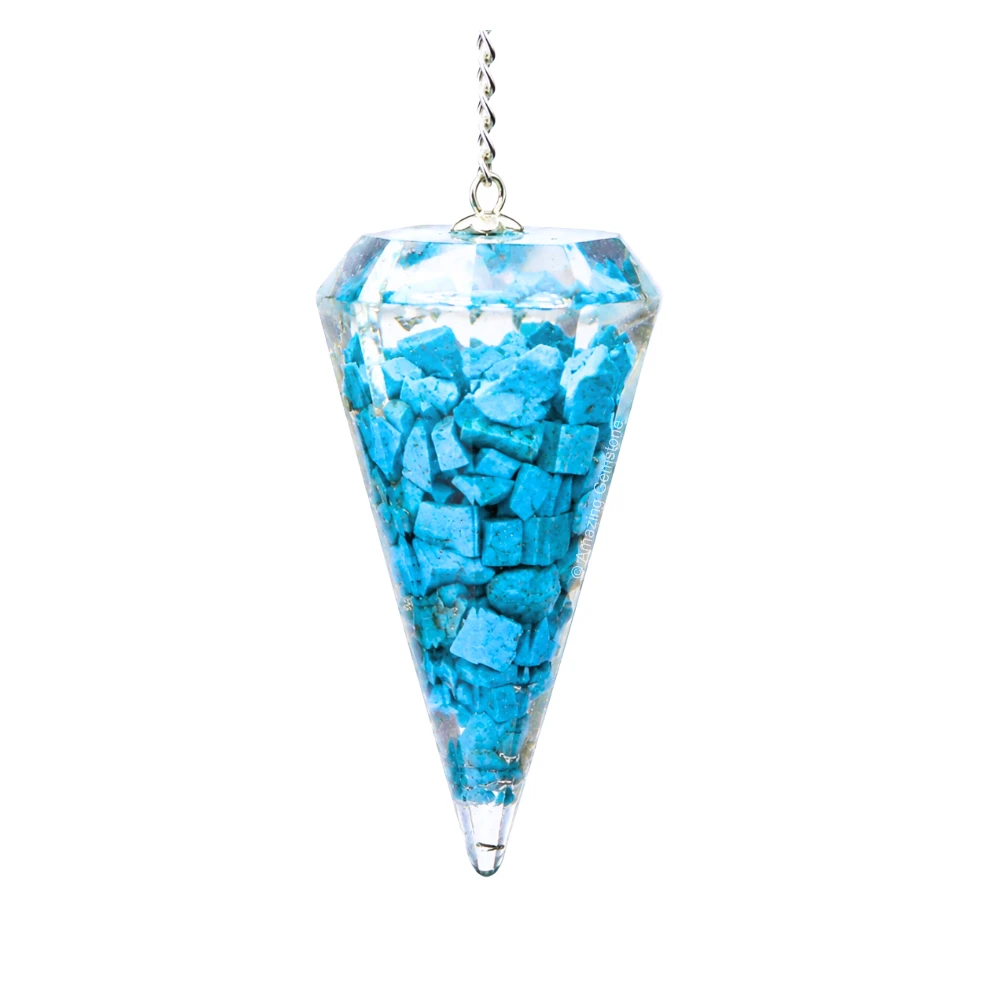Turquoise Orgone Pendulum