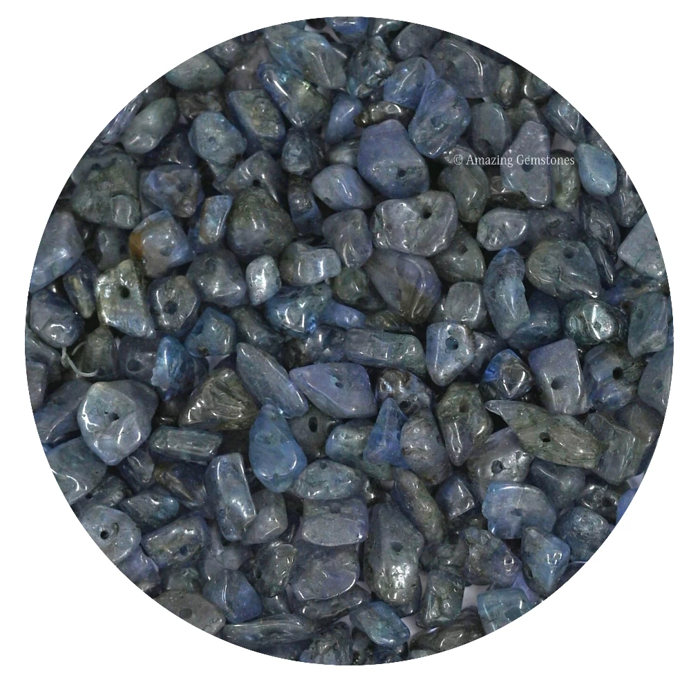 Tanzanite Chips - Pre Drilled