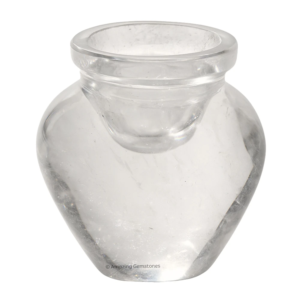 Clear Quartz Kalash (10-20 Gram)