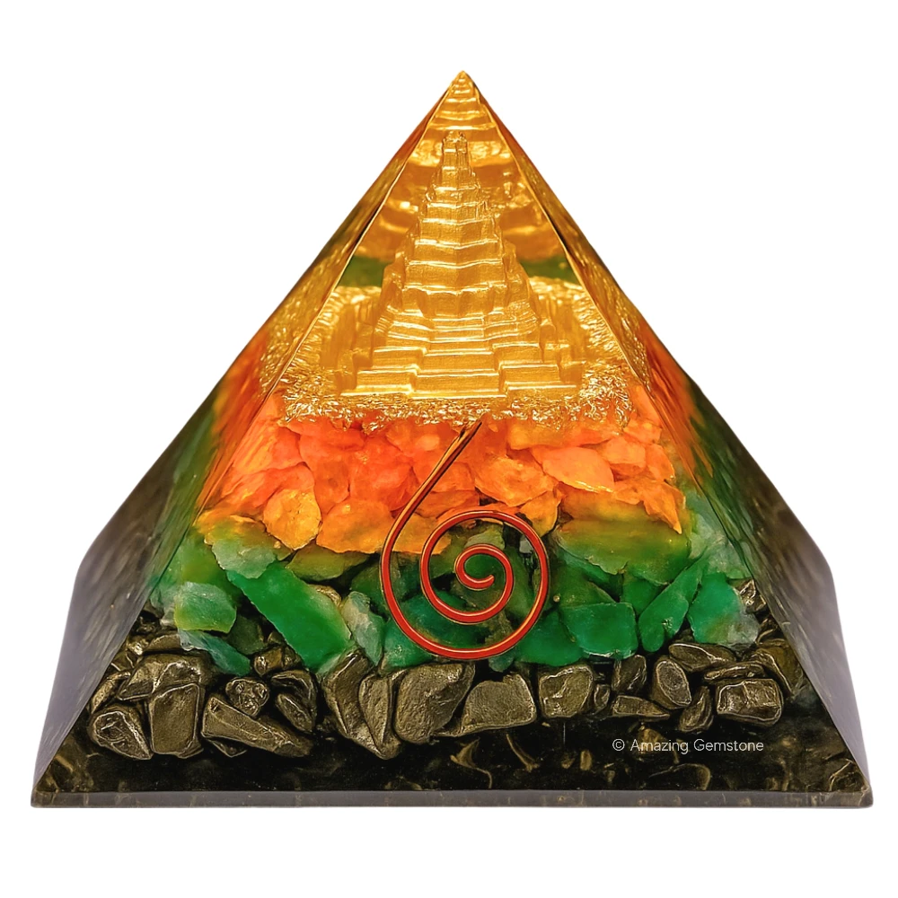 Money Magnet Pyramid with Shree Yantra