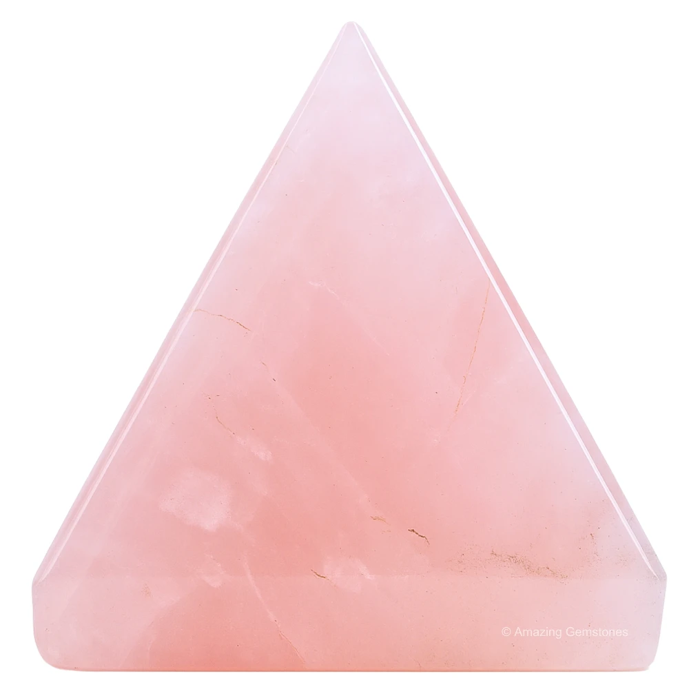 Rose Quartz Pyramid