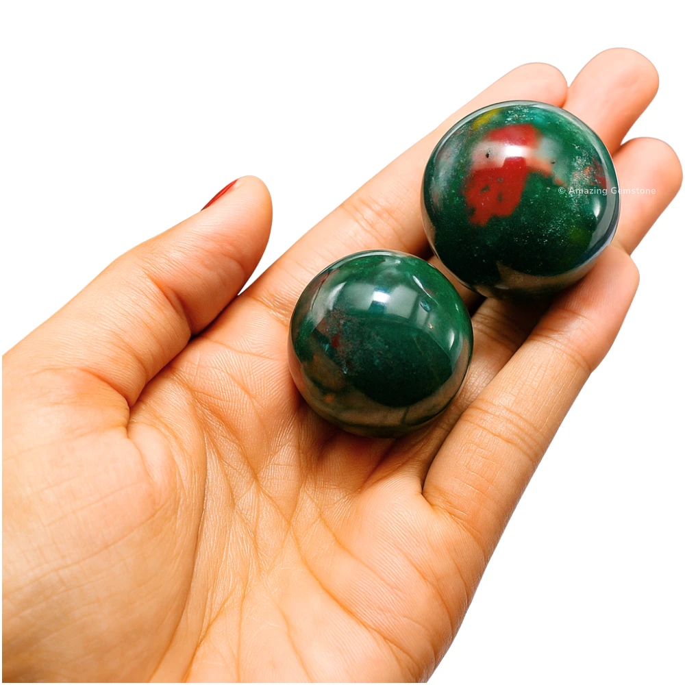 Bloodstone Sphere (1 Inch)