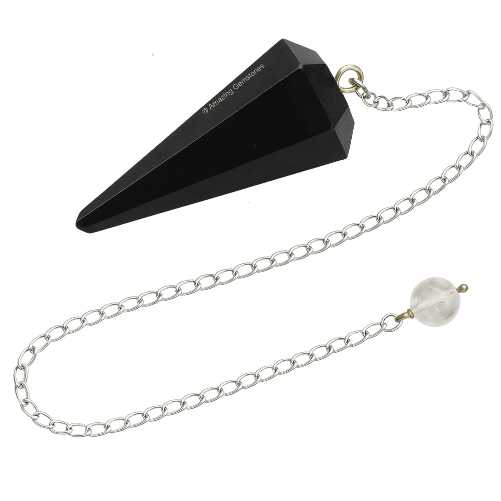 Black Agate Pendulum