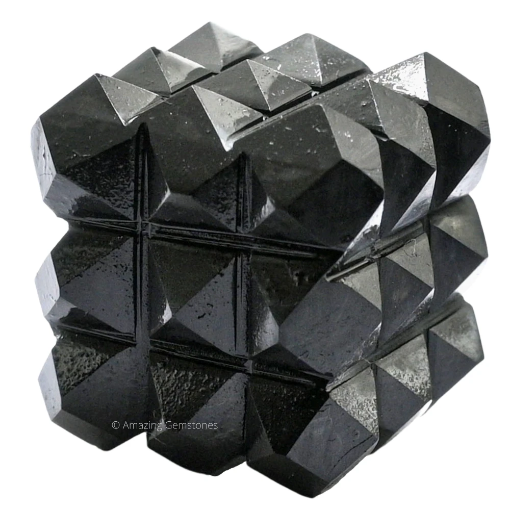 Shungite Cube Pyramid