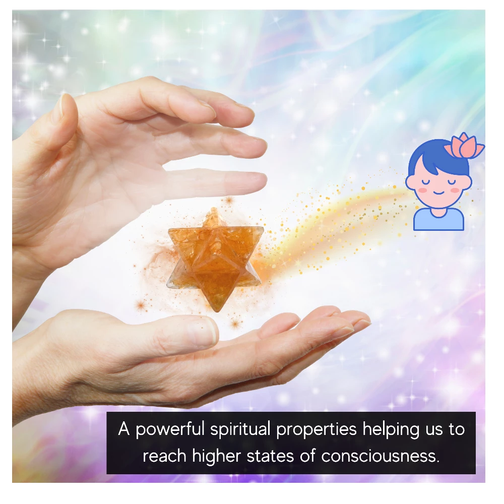 Red Aventurine Merkaba (15-20 mm)