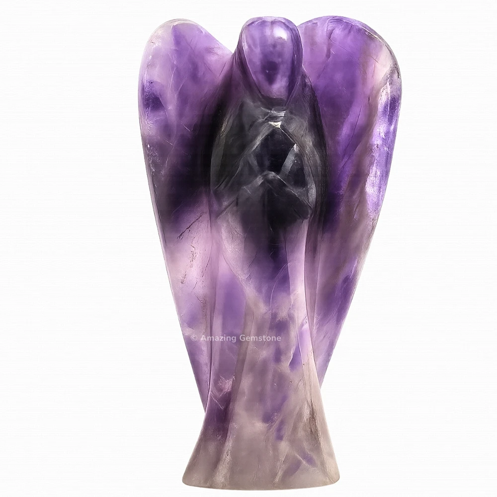 Amethyst Angel Figurine (4 Inch)
