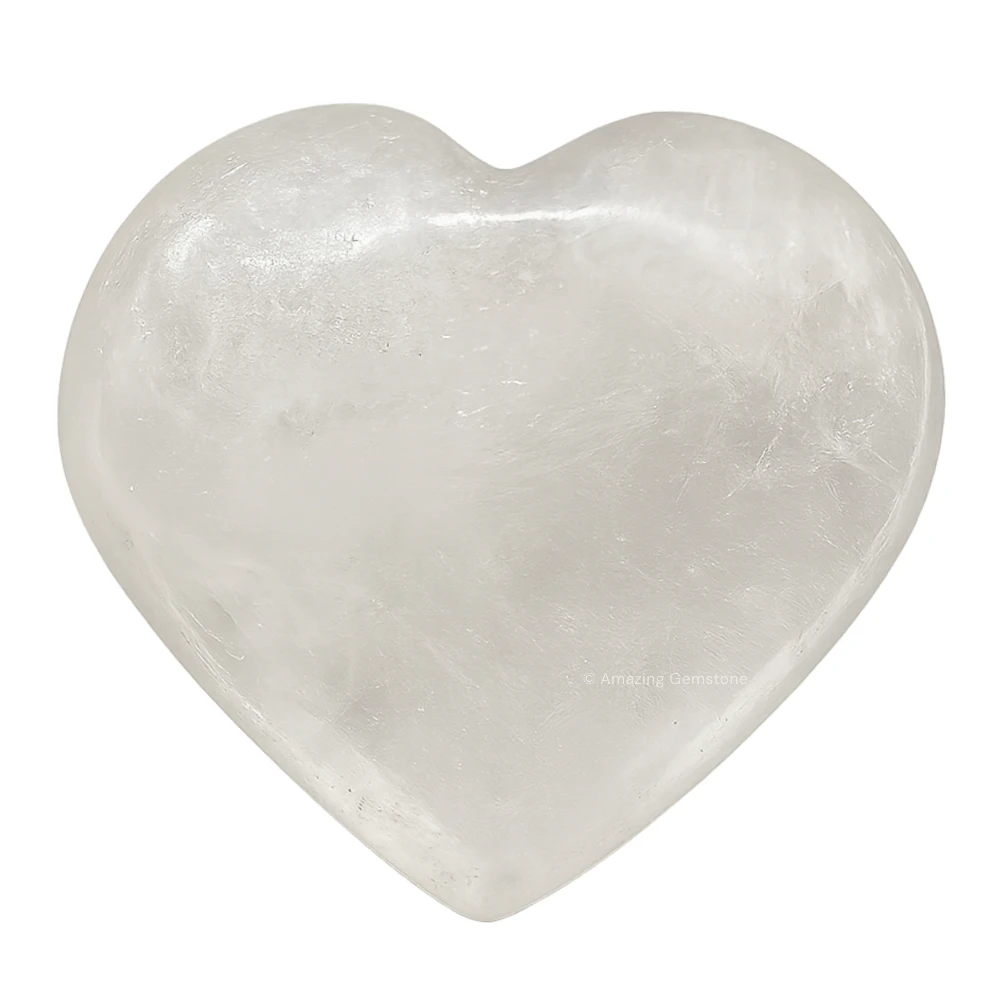 Clear Quartz Heart