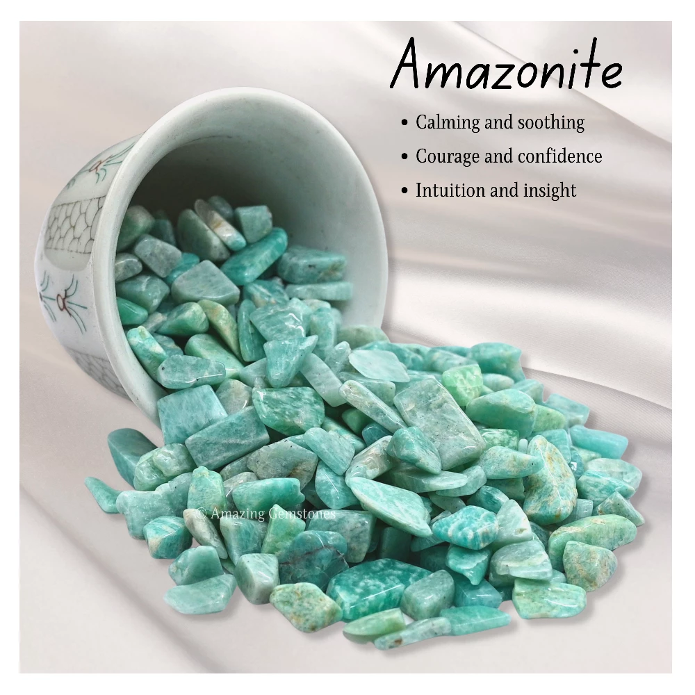 Amazonite Chips (1LB)