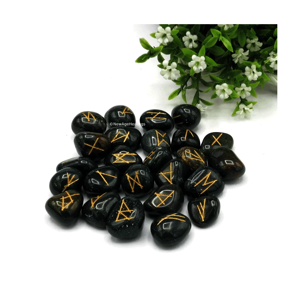 Bloodstone Rune Stones Set