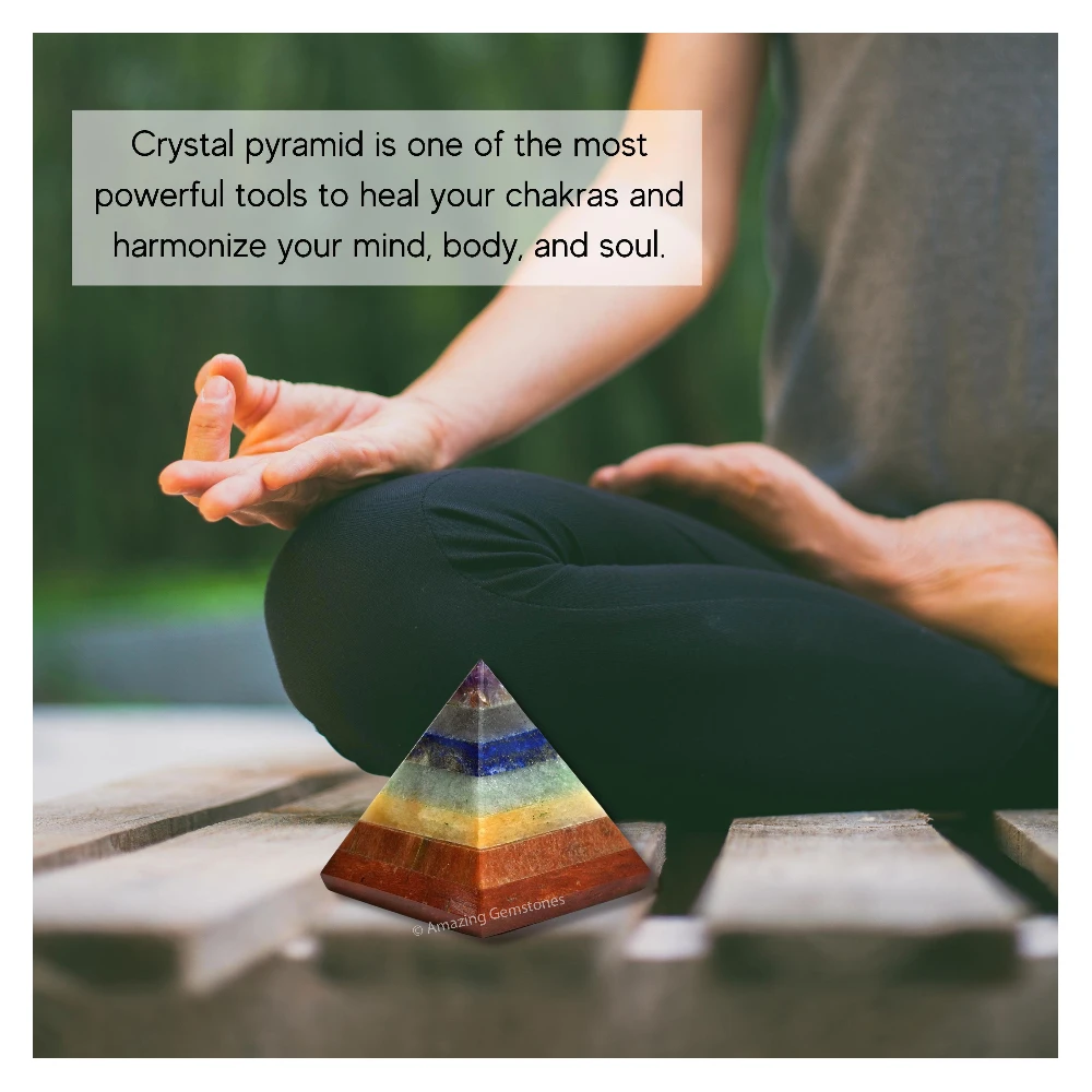 Chakra Pyramid (2 Inch)