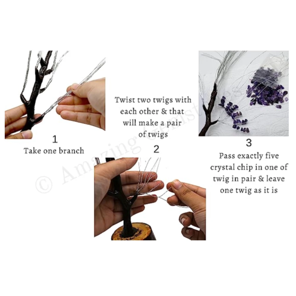 DIY Clear Quartz Tree Kit