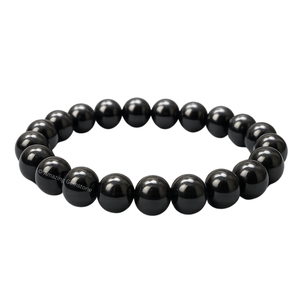 Black Tourmaline Bracelet (Stretchable)