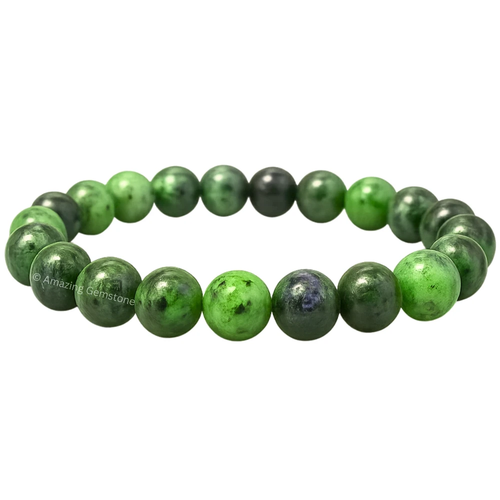 Ruby Zoisite Bracelet (Stretchable)