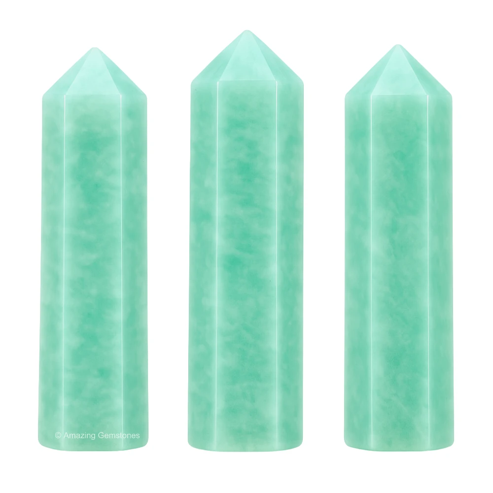 Amazonite Pencil Points (Set of 3)