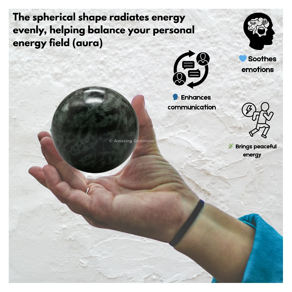Flower Stone Sphere (2 Inch)