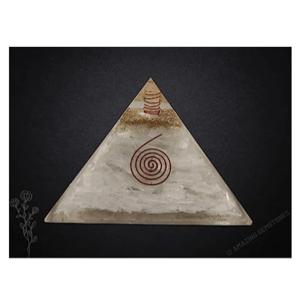 Selenite Orgone Pyramid (Extra Large)