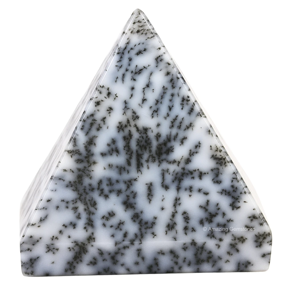 Dendrite Opal Pyramid (1.5 Inch)