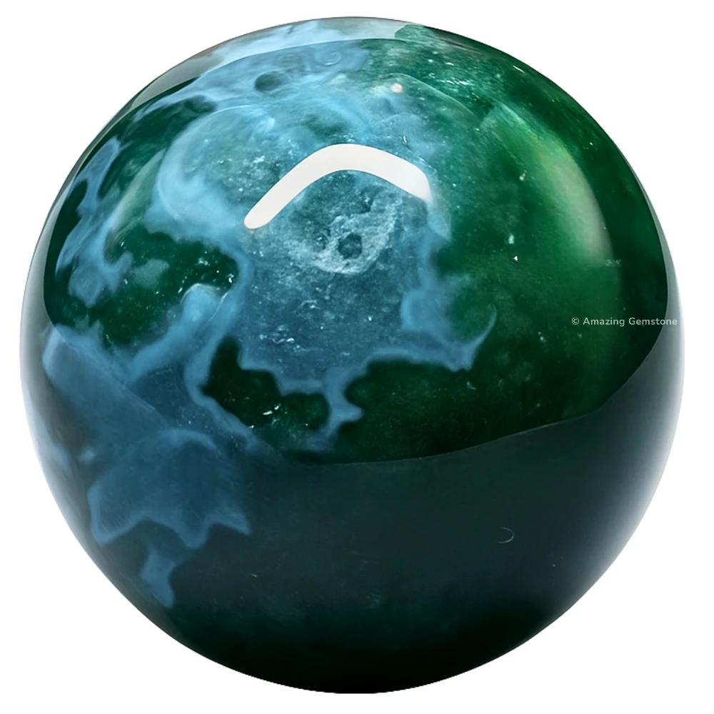 Moss Agate Sphere