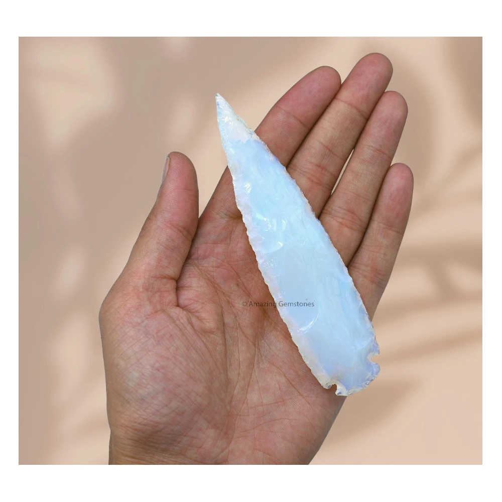Opalite Crystal Arrowhead - 4" to 5"