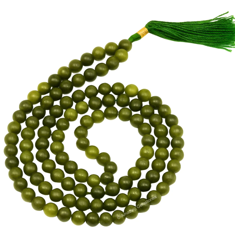 Green Jade Mala