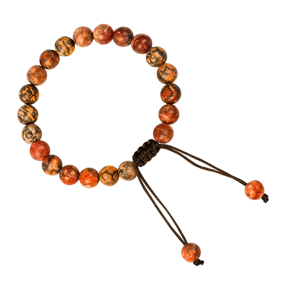 Leopard Jasper Bracelet (Adjustable)