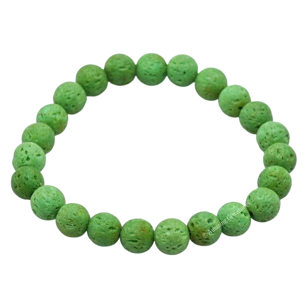 Green Lava Bracelet (Strechable)