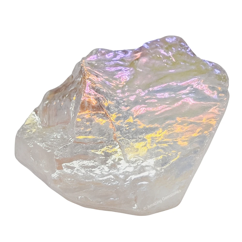 Angel Aura Quartz Raw Crystals