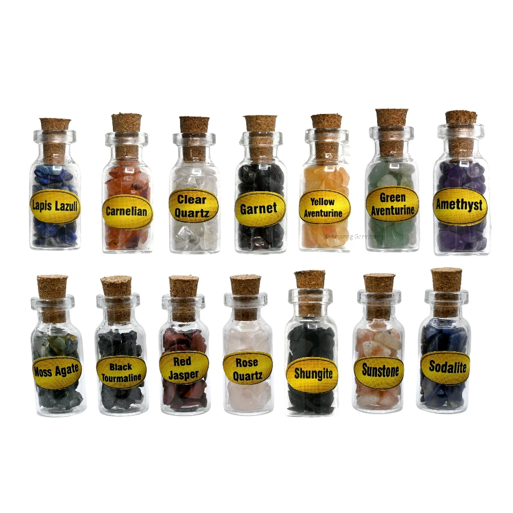 Spell Jars Kit for Witchcraft Supplies - Set of 14 (Starter)