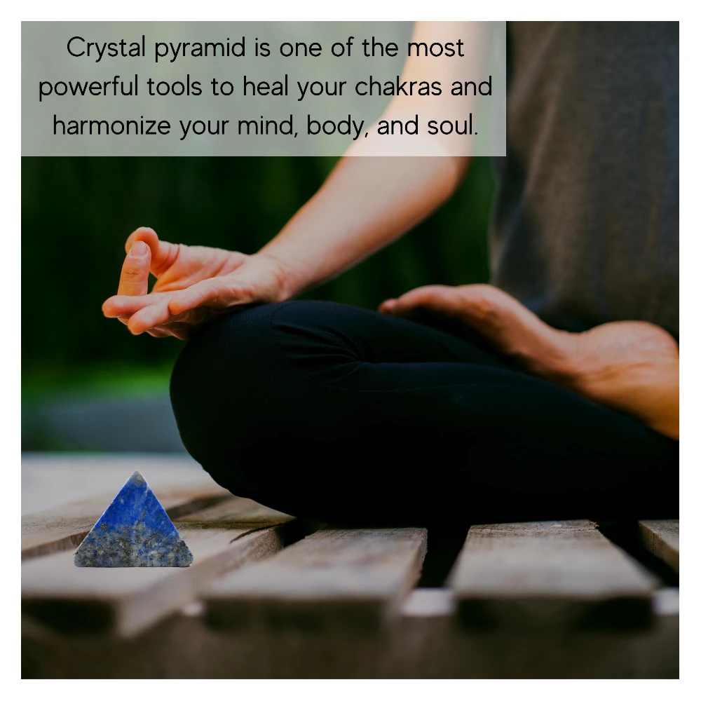 Lapis Lazuli Pyramid (1 Inch)