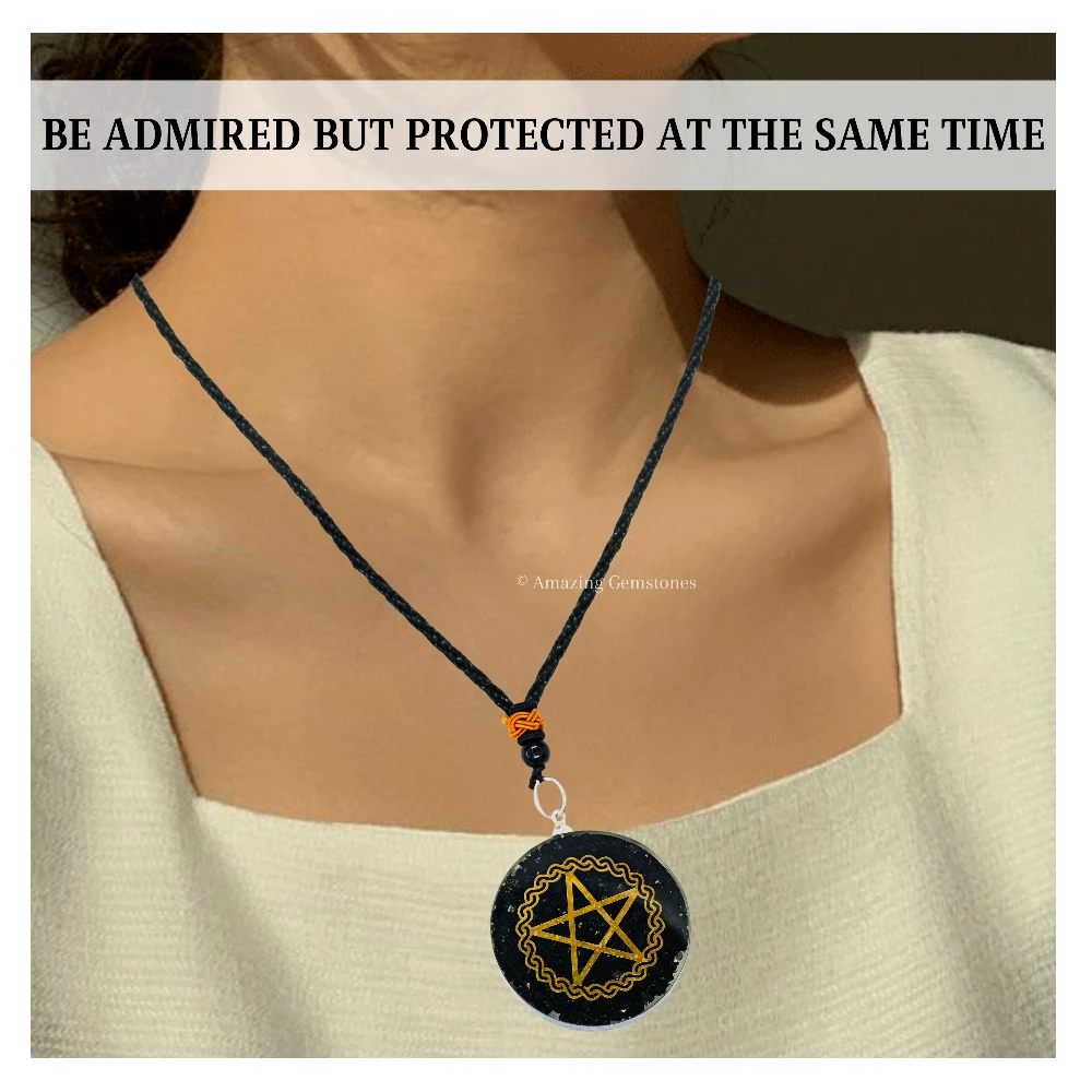 Shungite Necklace - Star