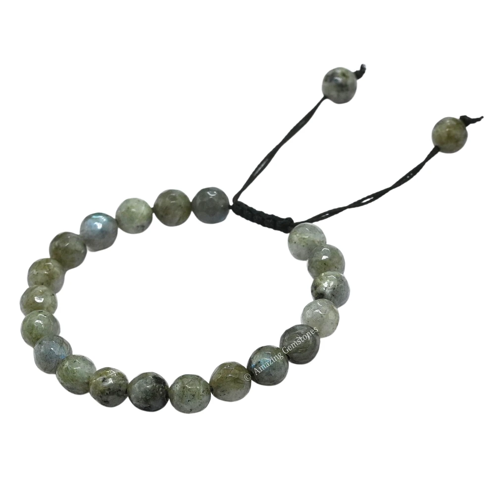 Labradorite Bracelet (Faceted-Adjustable)